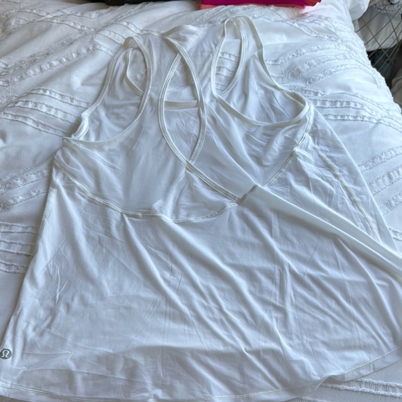 Lululemon Athletica White Tank Top - Picture 3 of 4